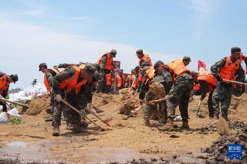 抗洪官兵头条,守护家园安全纪实