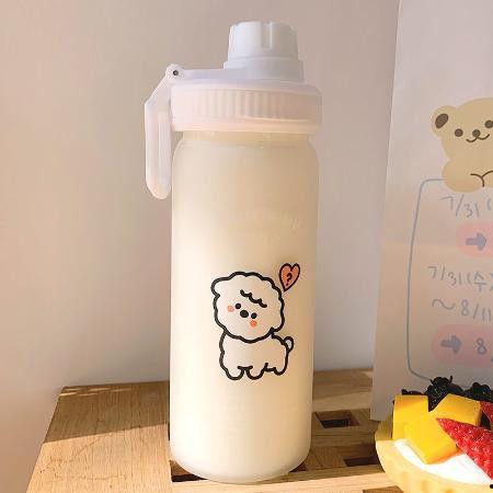 吸管玻璃杯明星同款,时尚潮流必备单品